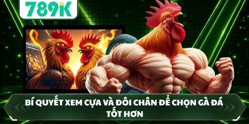 Bí quyết xem cựa và đôi chân để chọn gà đá tốt hơn 